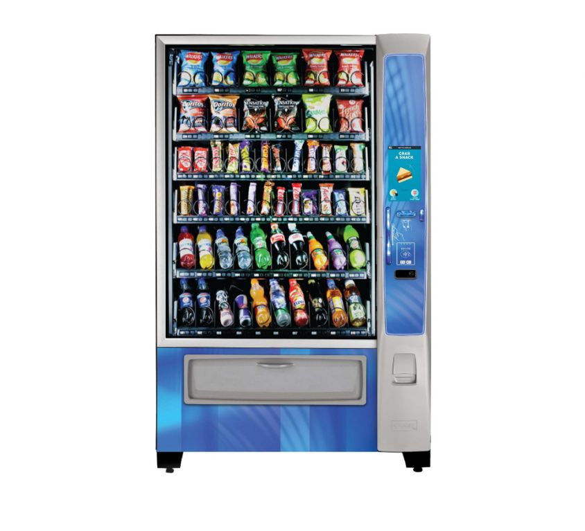 Vending Machine for Bottles and Snacks